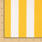 Lona Exterior Teflon Listrada Amarela 320 cm - Ribes y Casals