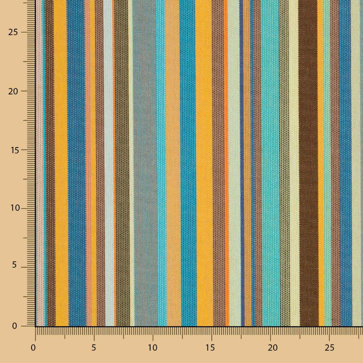 Lona Exterior Teflon Listras Verde - Ribes y Casals