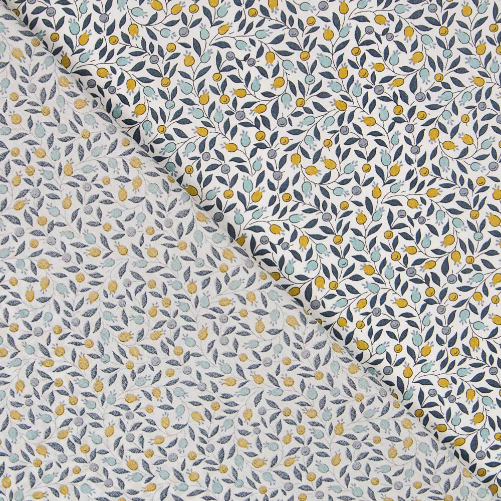 Algodão Liberty London Caxemira Canard - Ribes y Casals