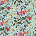 Algodão Liberty London Flor Azulão - Ribes y Casals