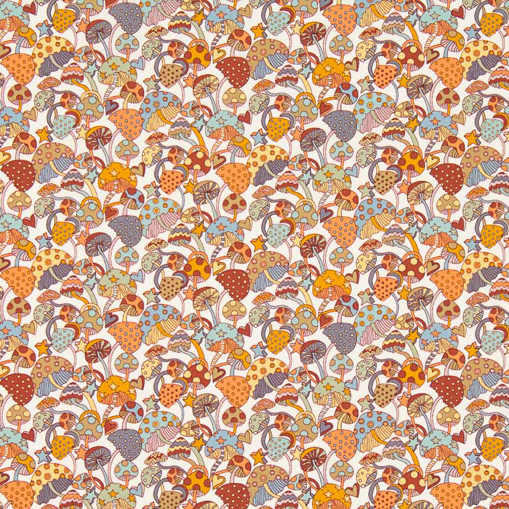 Algodão Liberty London Spring Amarelo - Ribes y Casals