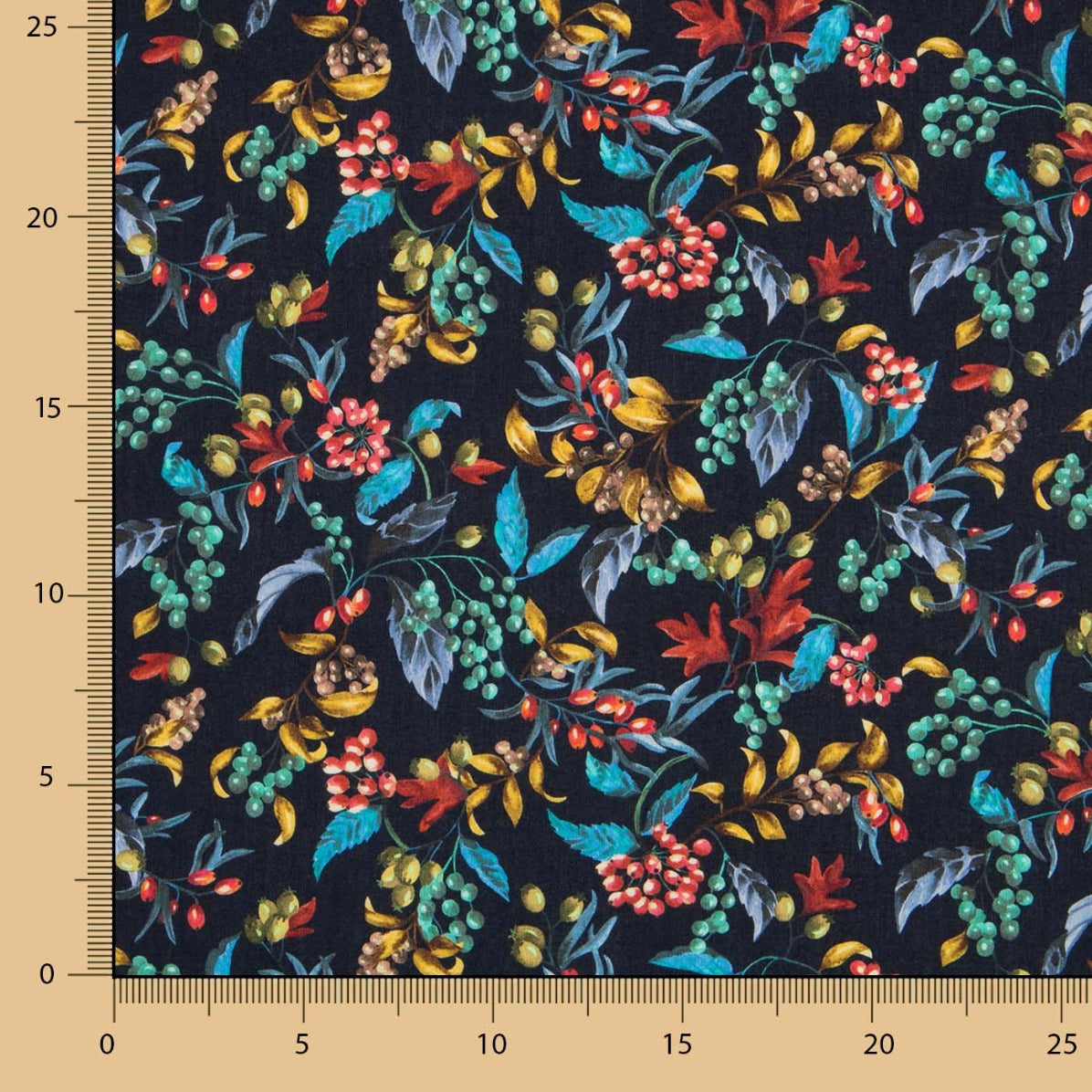 Algodão Liberty London Gerânio Canard - Ribes y Casals