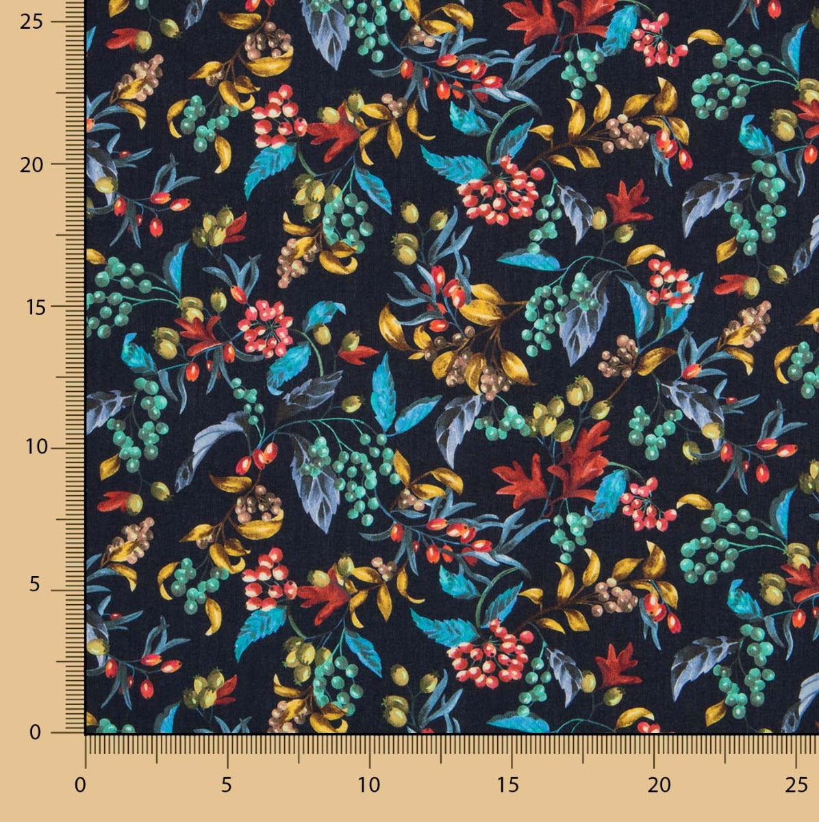 Algodão Liberty London Gerânio Canard - Ribes y Casals