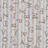 Tecido Lona Abecedário Colorido - Ribes y Casals