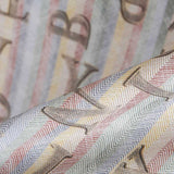 Tecido Lona Abecedário Colorido - Ribes y Casals