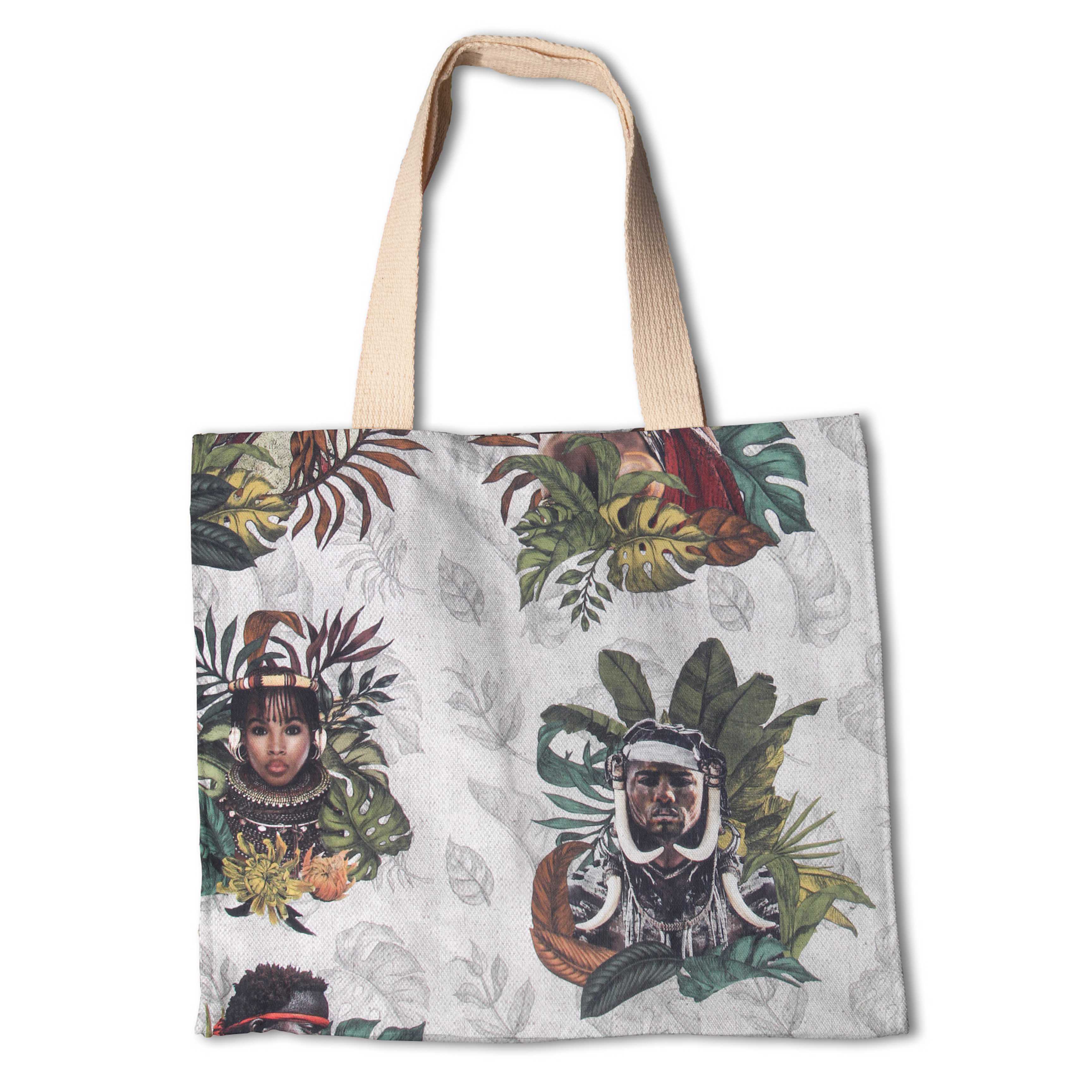 Retal Loneta Algodón African Warriors 170x280 cm - Ribes y Casals