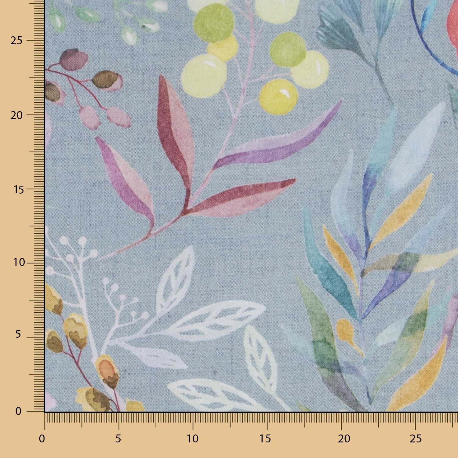 Lona Algodo Ocean Verde - Ribes y Casals