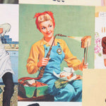 Lona de Algodão Estampada 50&#39;s - Ribes y Casals