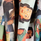 Lona de Algodão Estampada 50&#39;s - Ribes y Casals