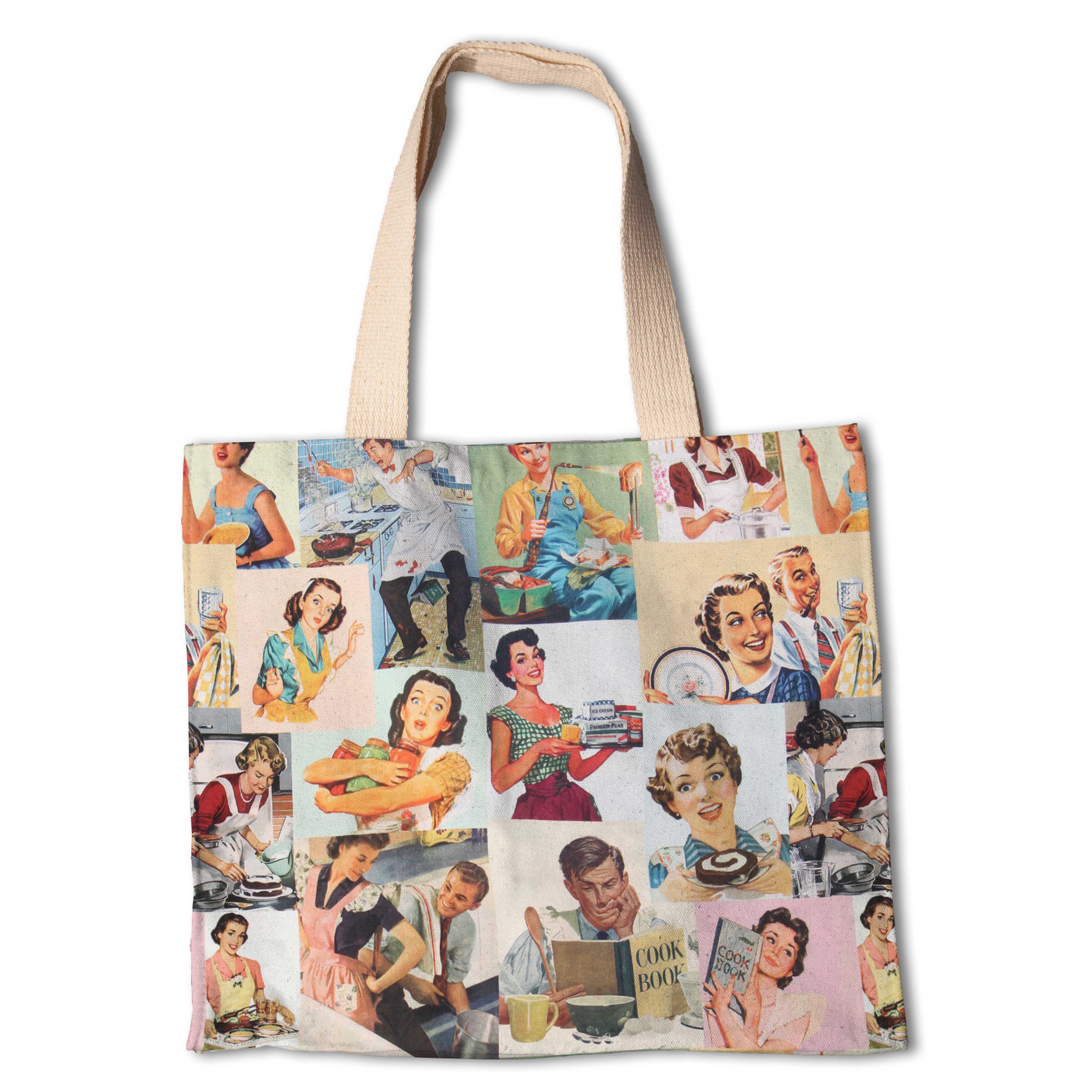 Lona de Algodão Estampada 50&#39;s - Ribes y Casals