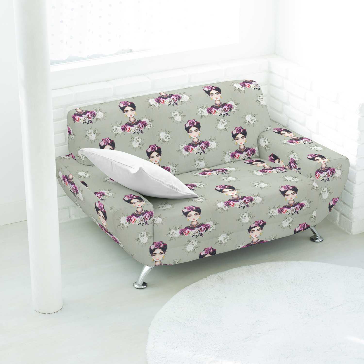 Lona de Algodão Frida Kahlo - Ribes y Casals