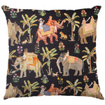 Lona de Algodão Filipinas Preta - Ribes y Casals