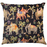 Lona de Algodão Filipinas Preta - Ribes y Casals