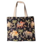 Lona de Algodão Filipinas Preta - Ribes y Casals