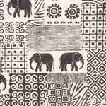 Lona de Algodão Jeroglífico - Ribes y Casals