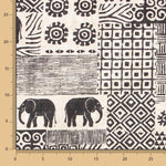 Lona de Algodão Jeroglífico - Ribes y Casals