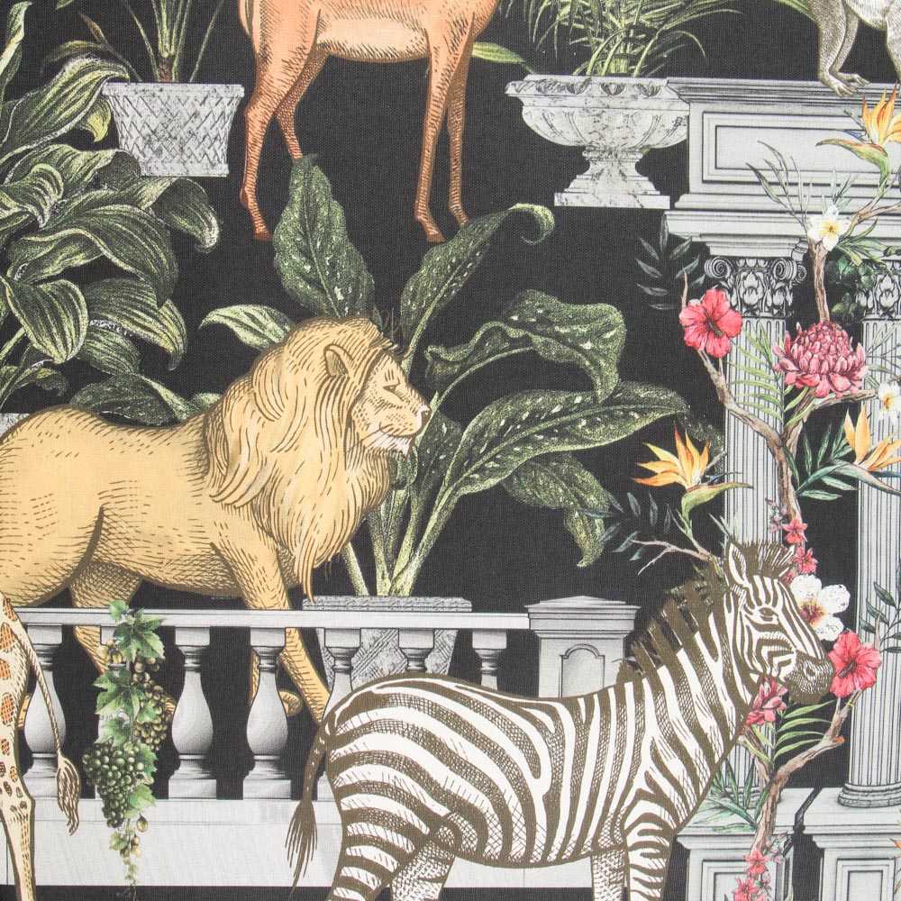 Lona de Algodão Jungle Ruins - Ribes y Casals