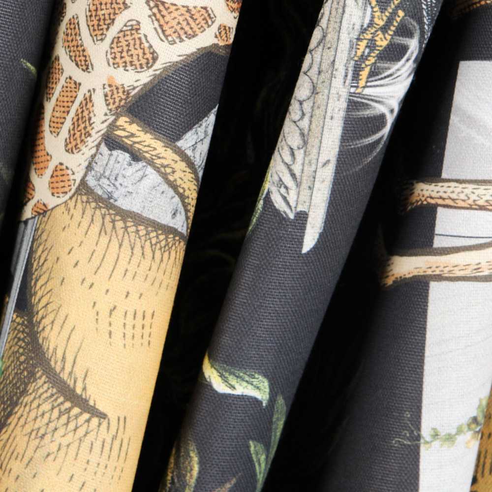 Lona de Algodão Jungle Ruins - Ribes y Casals