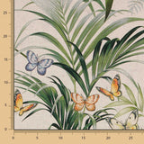 Lona de Algodão Borboletas Rústica - Ribes y Casals