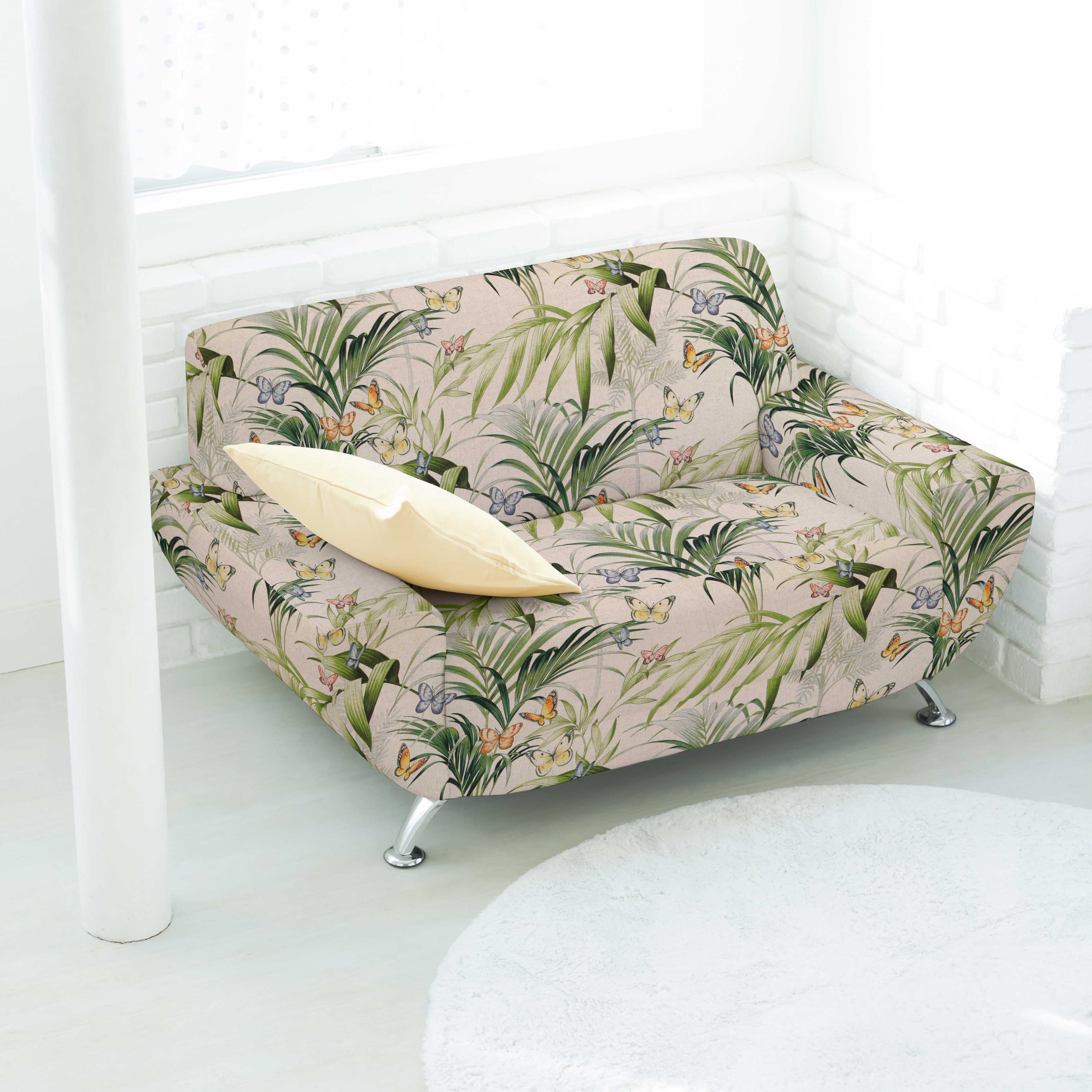 Lona de Algodão Borboletas Rústica - Ribes y Casals