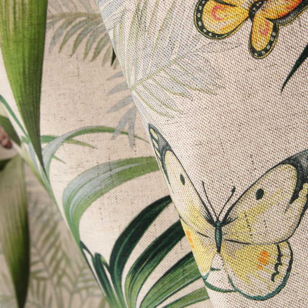 Lona de Algodão Borboletas Rústica - Ribes y Casals