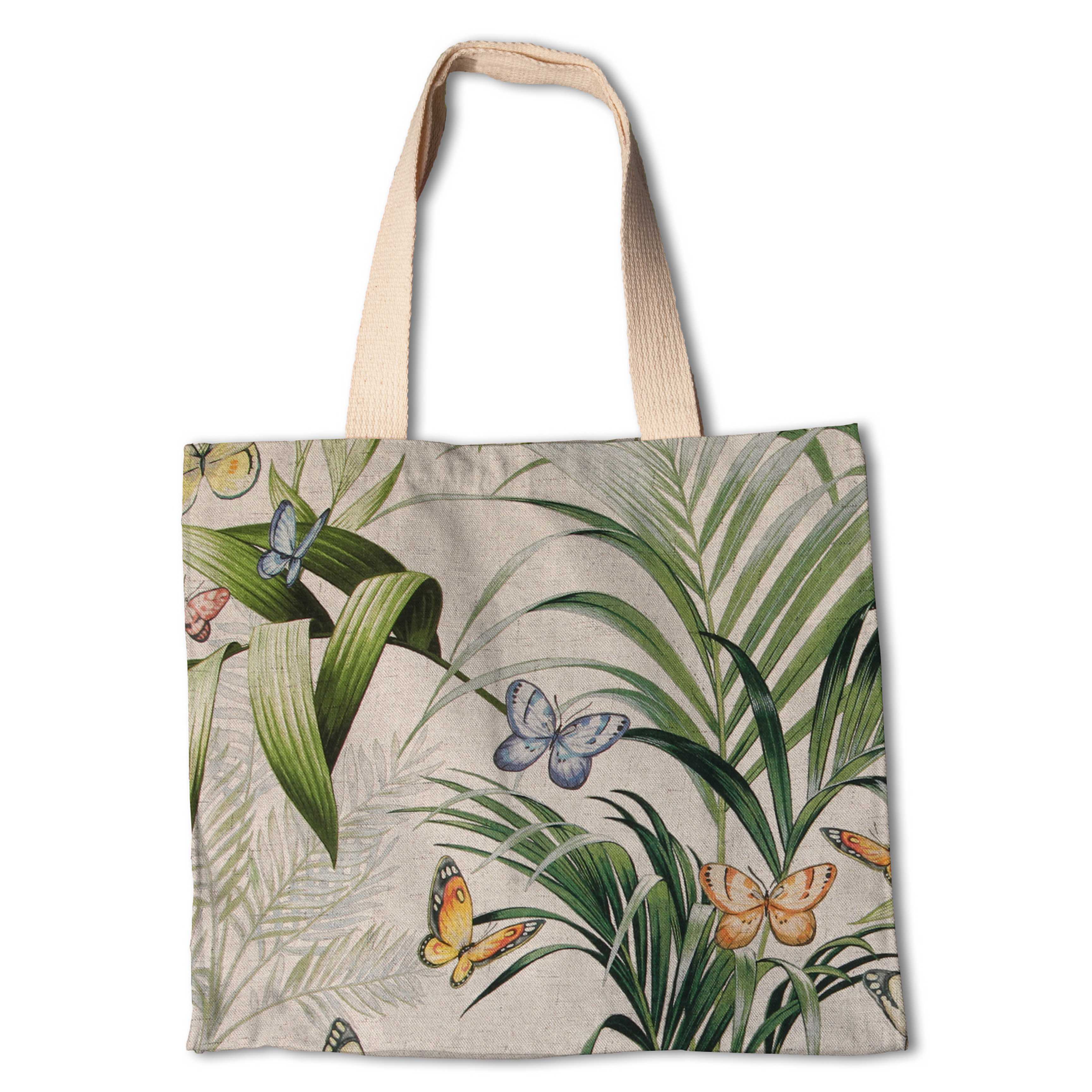 Lona de Algodão Borboletas Rústica - Ribes y Casals