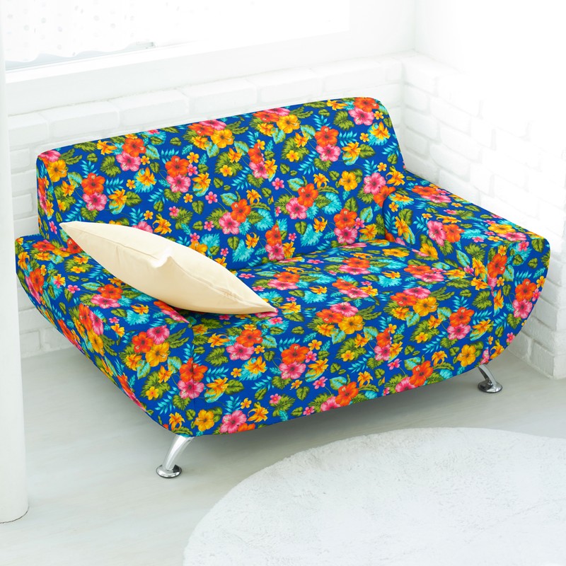 Lona Estampada Aloha Azul - Ribes y Casals