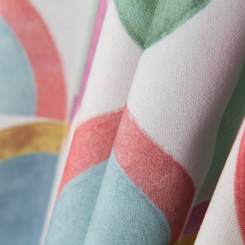 Loneta Algodón Digital Hojitas Verdes - Ribes y Casals