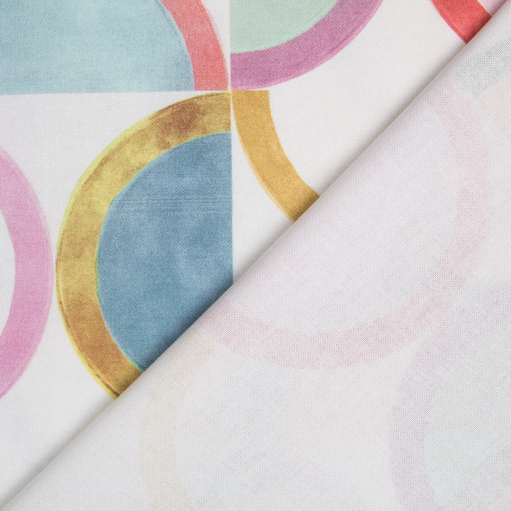 Loneta Algodón Digital Hojitas Verdes - Ribes y Casals