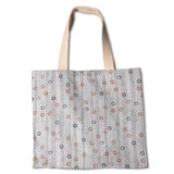 Tecido Lona Anéis Laranja - Ribes y Casals