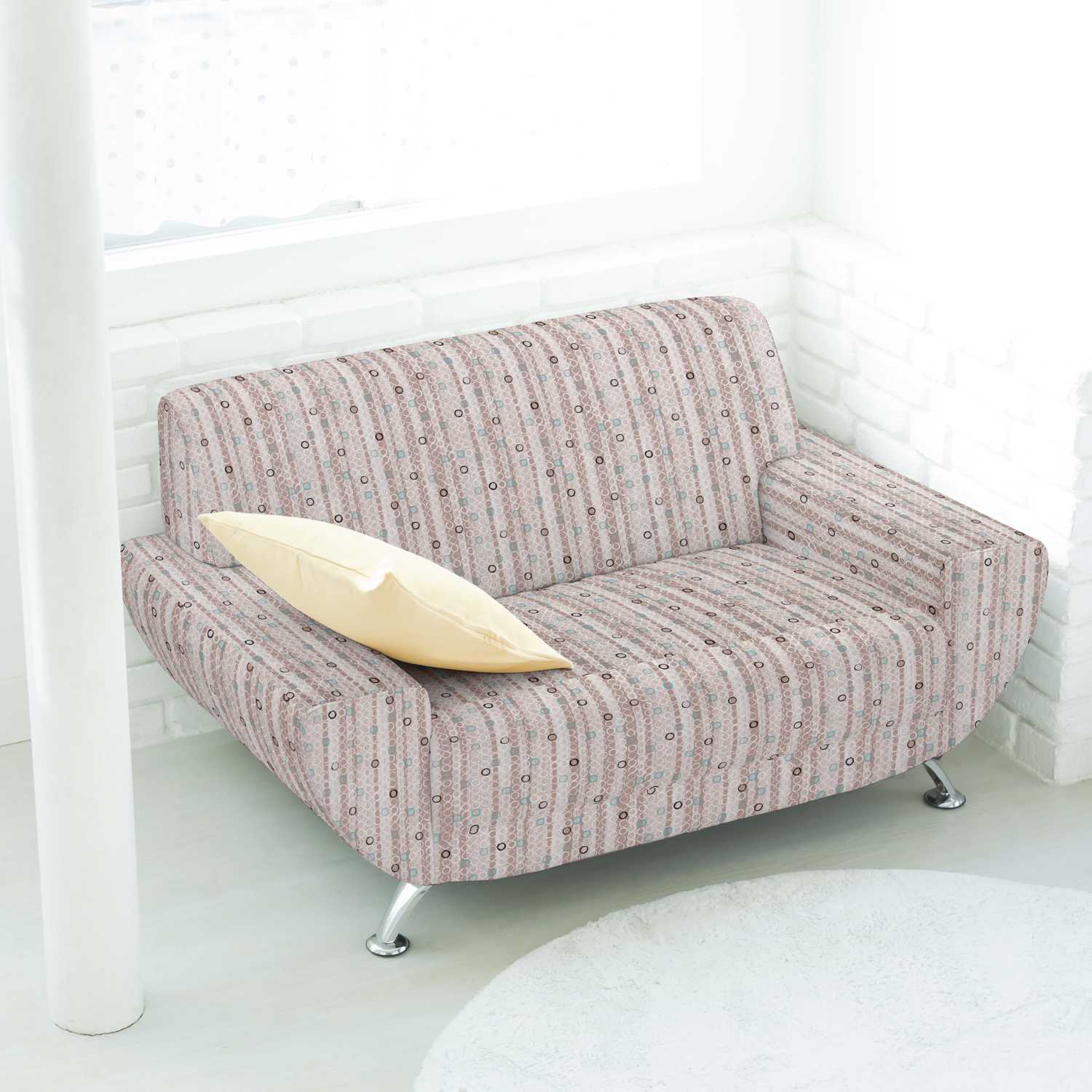 Tecido Lona Anéis Turquesa - Ribes y Casals