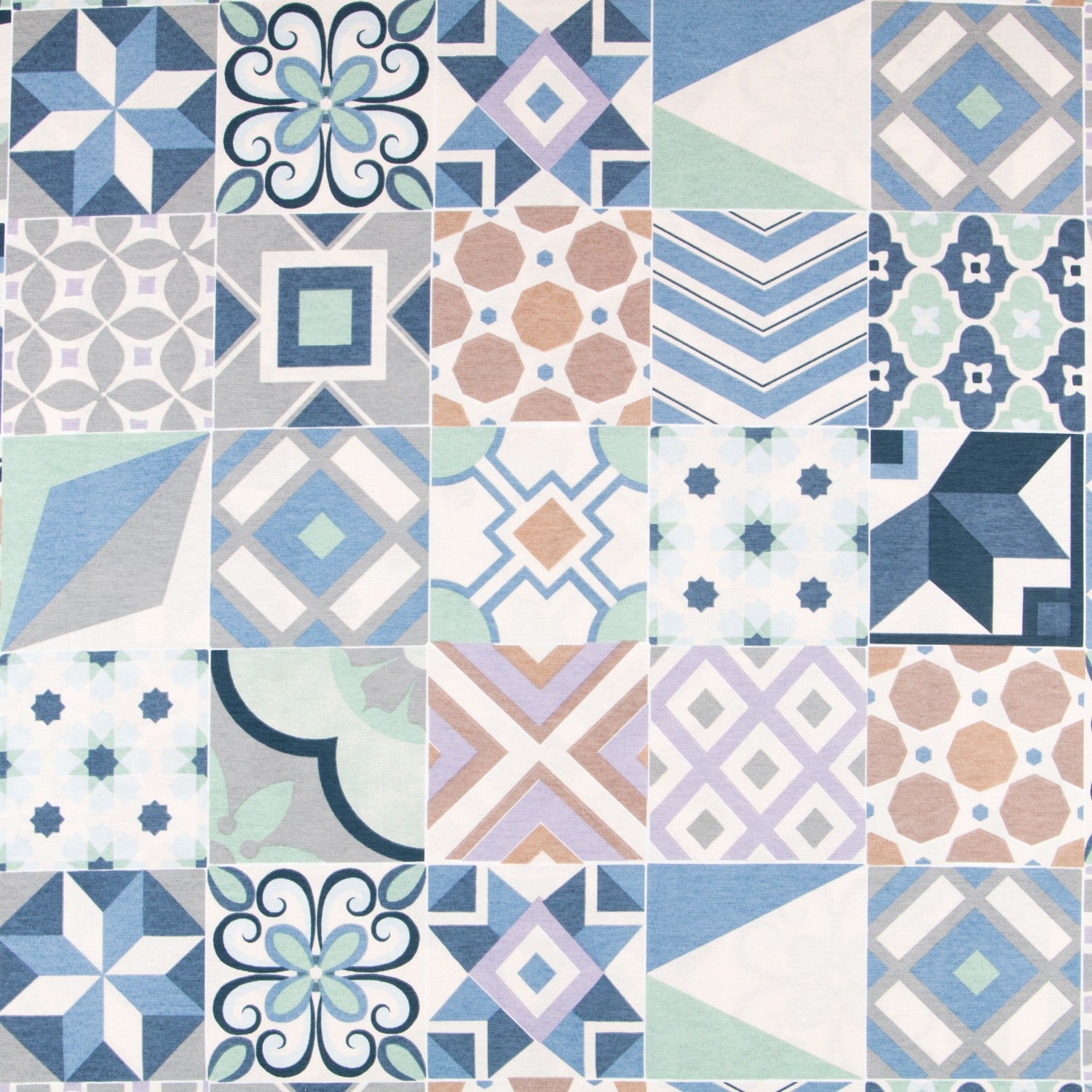 Lona Estampada Ladrilhos Coloridos - Ribes y Casals