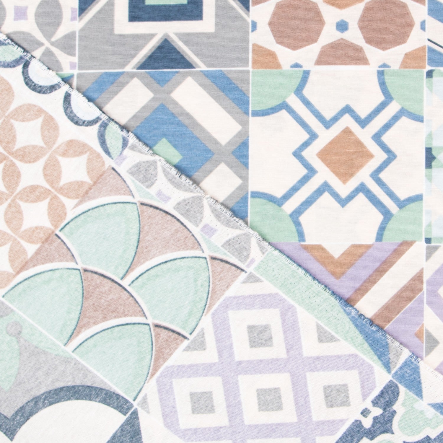 Lona Estampada Ladrilhos Coloridos - Ribes y Casals