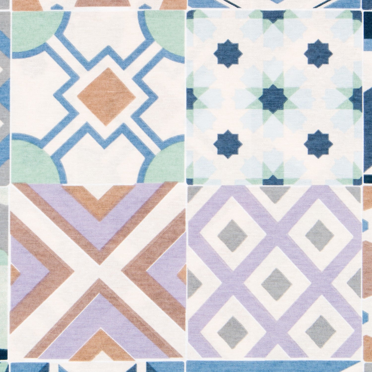 Lona Estampada Ladrilhos Coloridos - Ribes y Casals