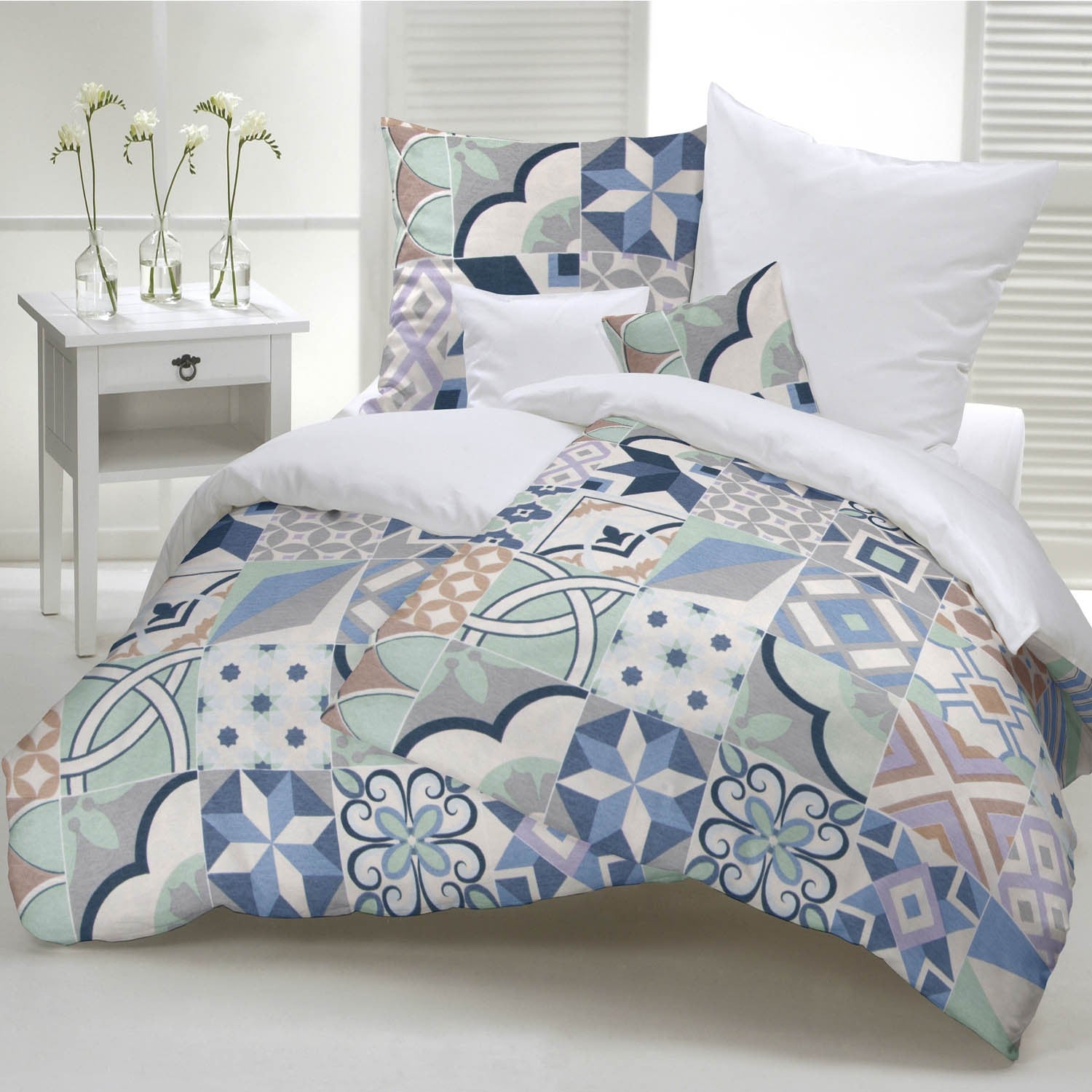 Lona Estampada Ladrilhos Coloridos - Ribes y Casals