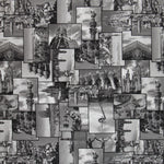 Lona Estampada Barcelona Cinza - Ribes y Casals