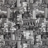 Lona Estampada Barcelona Cinza - Ribes y Casals