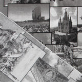 Lona Estampada Barcelona Cinza - Ribes y Casals