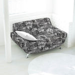 Lona Estampada Barcelona Cinza - Ribes y Casals