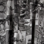 Lona Estampada Barcelona Cinza - Ribes y Casals