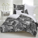 Lona Estampada Barcelona Cinza - Ribes y Casals