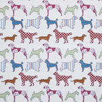 Lonita Bordada Dogs Branca - Ribes y Casals