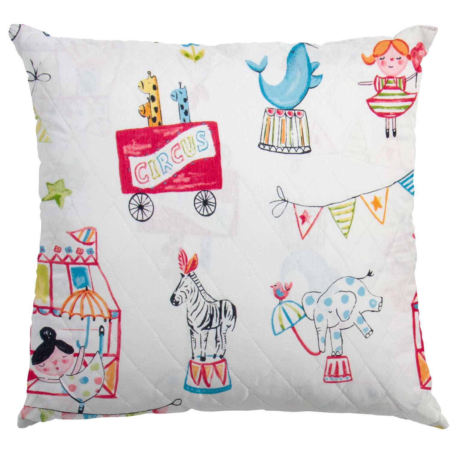 Lona Estampada Circus Branca - Ribes y Casals