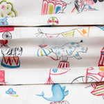 Lona Estampada Circus Branca - Ribes y Casals