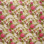Lonita Cretona Flor Grená - Ribes y Casals