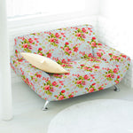 Lona Estampada Rosas Turquesa - Ribes y Casals