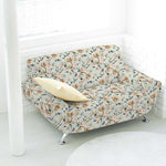 Tecido Lona Rosas Verde Água - Ribes y Casals