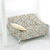 Tecido Lona Rosas Verde Água - Ribes y Casals