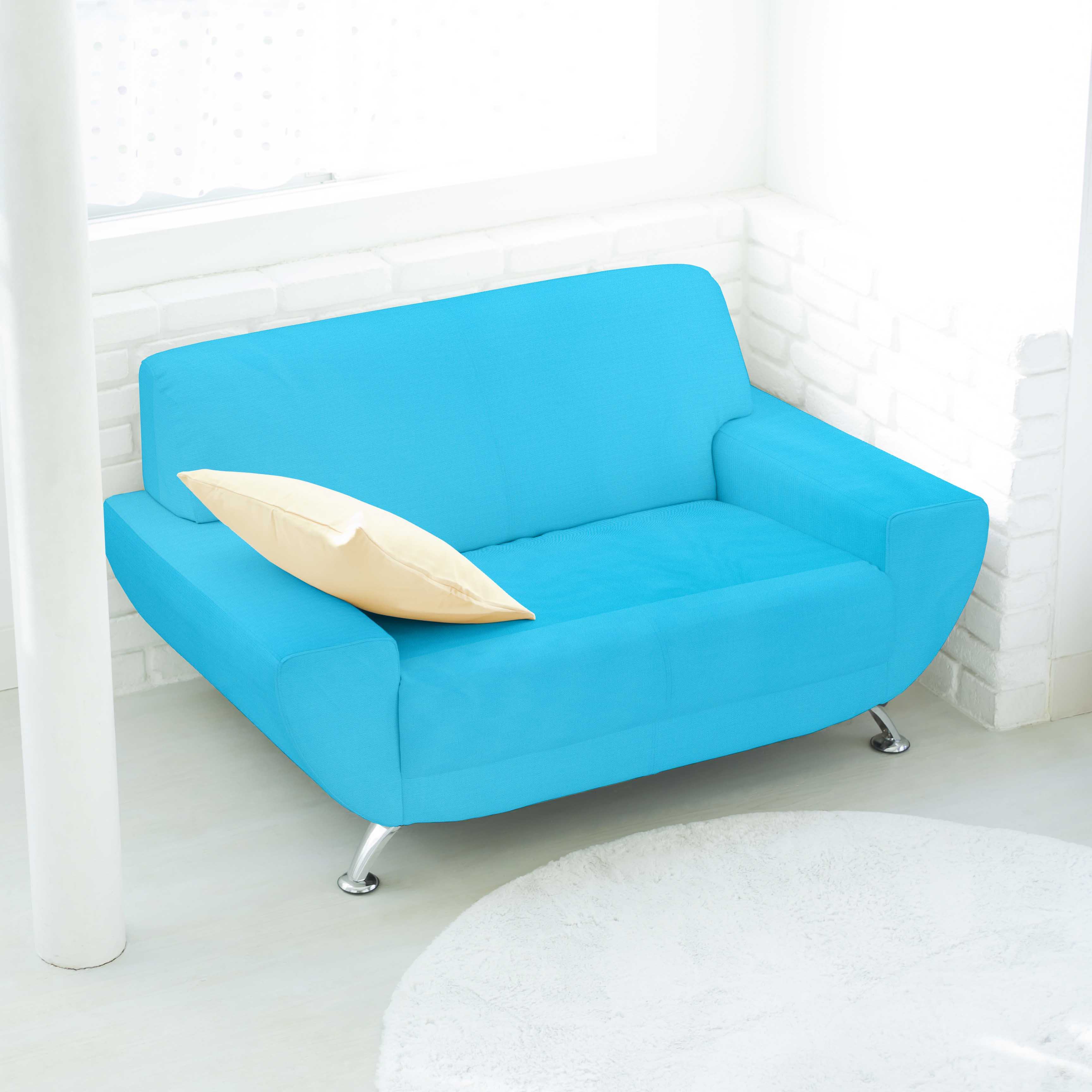 Lona de Algodão Azul Claro - Ribes y Casals