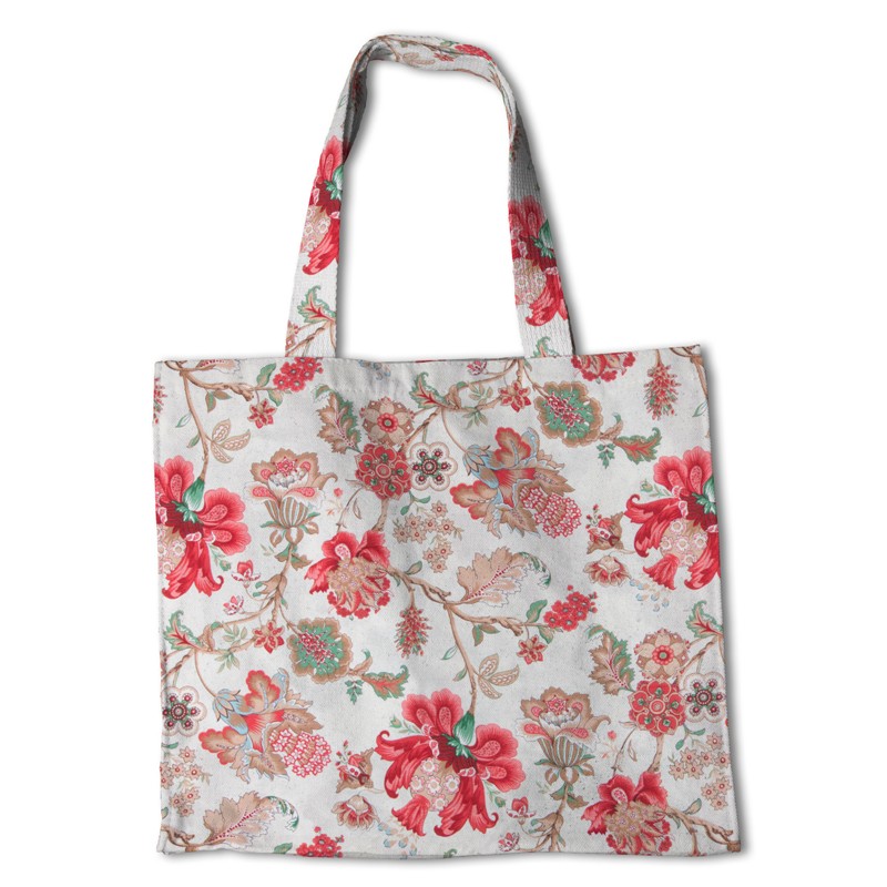 Lona Estampada Delhi Cru - Ribes y Casals